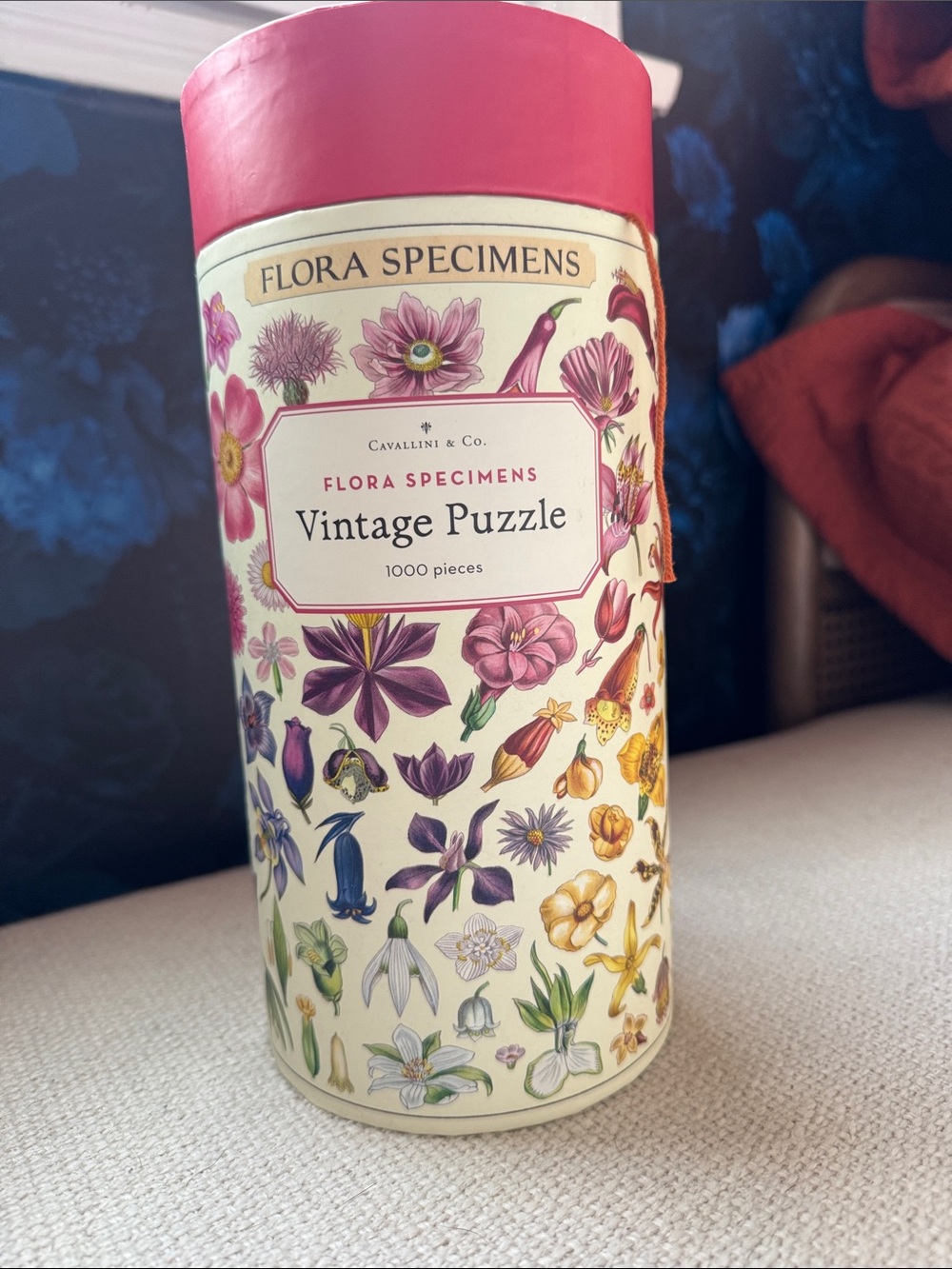 Flora Specimens Vintage Puzzle - 1000 piece puzzle